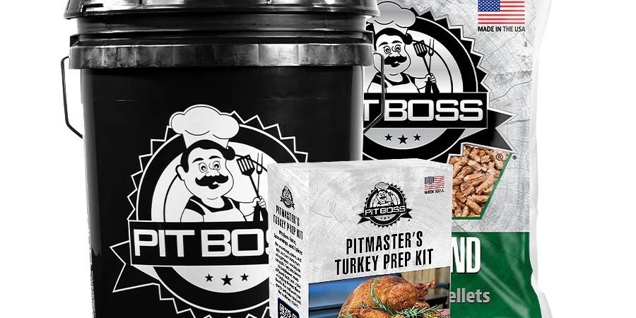 Pit Boss Turkey Brine Bucket Kit-Your All-In-One Holiday Smoker Setup
